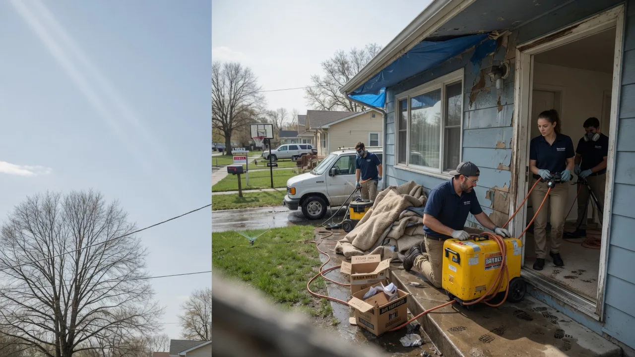 Basement Flood Cleanup in Northwood, ND near me
